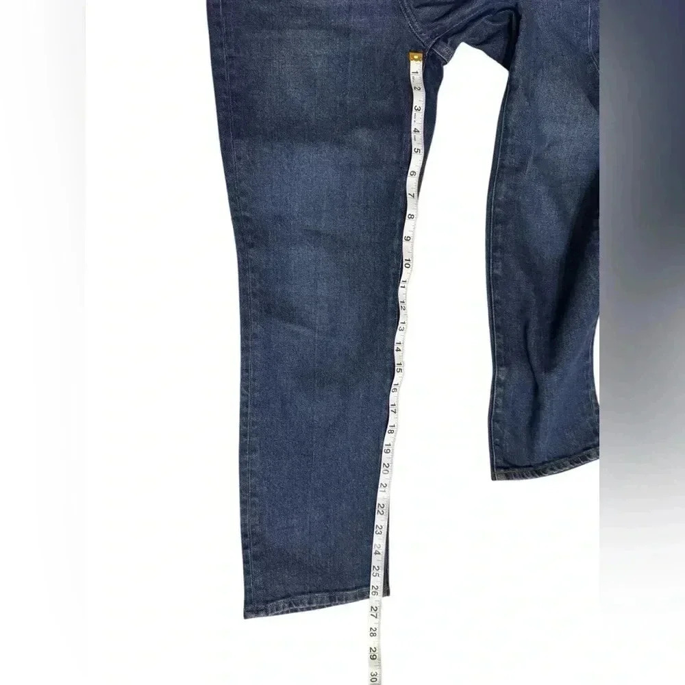 J.Crew Jeans Mens 26 Blue Essential Straight Medium Wash - Picture 3 of 8